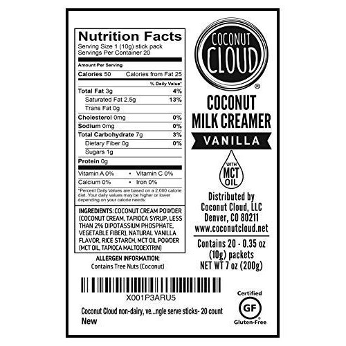 Coconut Cloud: Vegan Vanilla Coffee Creamer | Healthy Alternativ