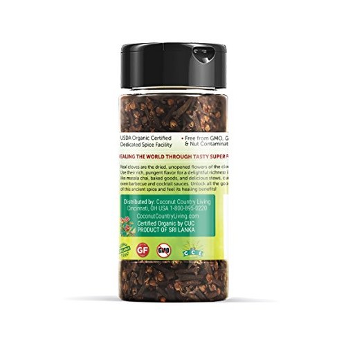 Organic Cloves Whole Raw, Premium Quality Spice Fairtrade In Gla