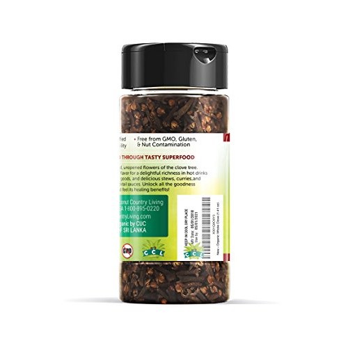 Organic Cloves Whole Raw, Premium Quality Spice Fairtrade In Gla
