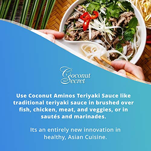 Coconut Secret Coconut Aminos Teriyaki Sauce - 10 Fl Oz - Low So