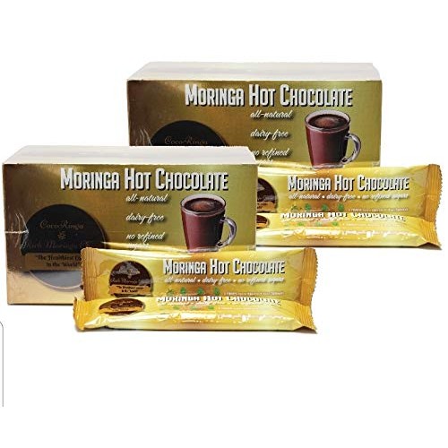 Cocoringa Moringa Cacao Hot Chocolate First Natural Instant Non-