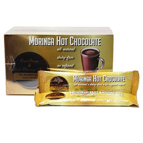 Cocoringa Moringa Cacao Hot Chocolate First Natural Instant Non-