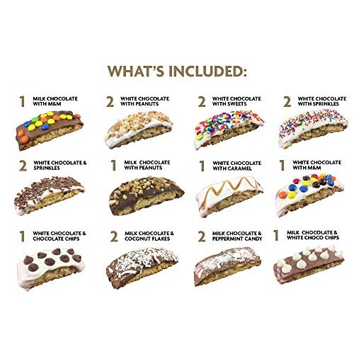 Biscotti Cookies Christmas Gift Baskets For Families, Thanksgivi