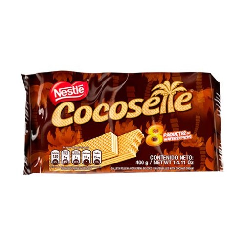 Cocosette - Pack Of 8 400G - Wafer Cookie Filled With Coconut