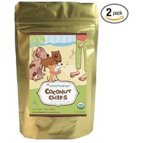 Cocotherapy Coconut Chips - 6 Oz, Pack Of 2