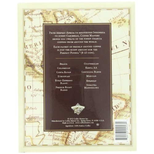 Coffee Masters Around The World In Twelve Coffees, 18.0-Ounce