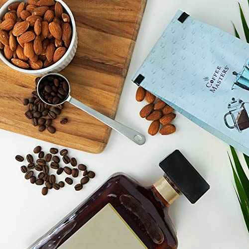 Coffee Masters Flavored Coffee, Almond Amaretto, Ground, 12-Ounc...