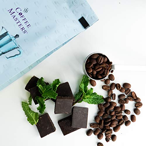 Coffee Masters Flavored Coffee, Chocolate Mint, Whole Bean, 12-O...