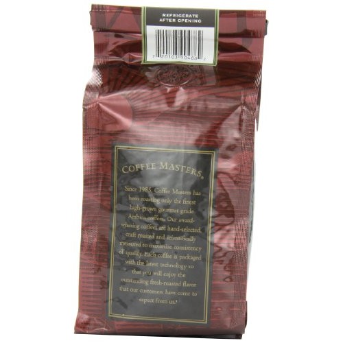 Coffee Masters Flavored Coffee, Creme Brulee Decaffeinated, Whol...