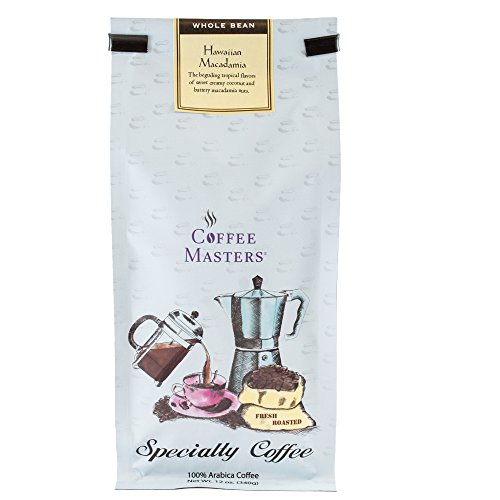 Coffee Masters Flavored Coffee, Hawaiian Macadamia, Whole Bean, ...