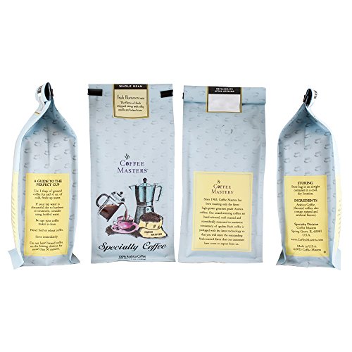 Coffee Masters Flavored Coffee, Irish Buttercream, Whole Bean, 1...