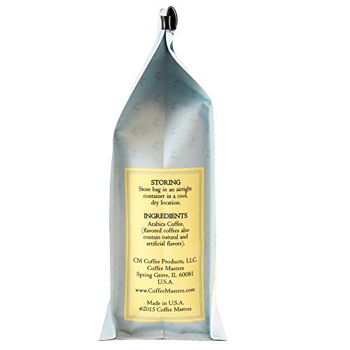 Coffee Masters Flavored Coffee, Toffee Crunch, Whole Bean, 12-Ou...