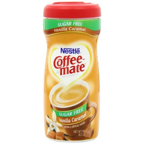 Coffee-Mate Coffee Creamer Sugar Free Vanilla Caramel, Pack Of 6