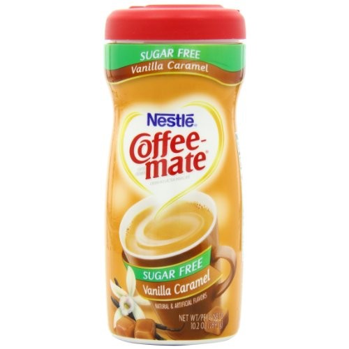 Coffee-Mate Coffee Creamer Sugar Free Vanilla Caramel, Pack Of 6