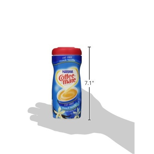 Coffee Mate Fat Free French Vanilla Powder Coffee Creamer 15 Oz.