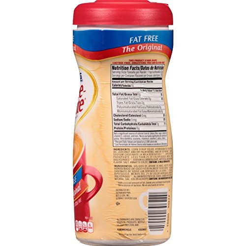 Coffee Mate Fat Free The Original Powder Coffee Creamer 16 Oz. C