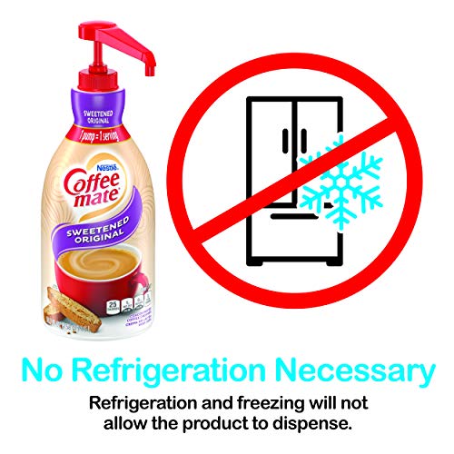 Nestle Coffee-Mate Coffee Creamer, Sweetened Original, Liquid Pu