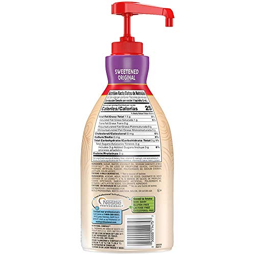 Nestle Coffee-Mate Coffee Creamer, Sweetened Original, Liquid Pu