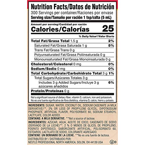 Nestle Coffee-Mate Coffee Creamer, Sweetened Original, Liquid Pu