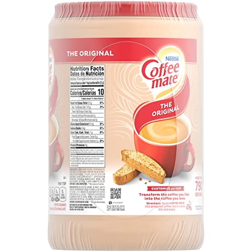 Nestle Coffee Mate Creamer, Original, Non Dairy Powder, 56 Oz, 2