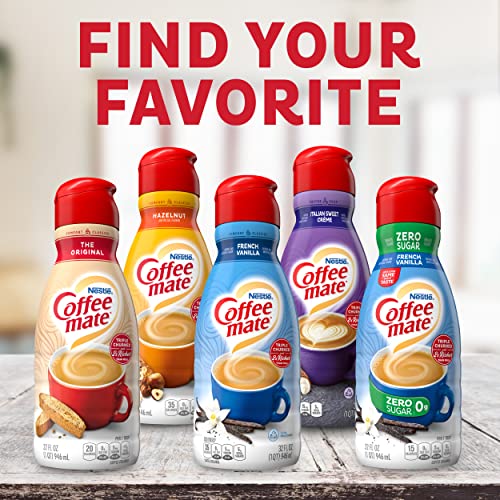 Nestle Coffee Mate French Vanilla Coffee Creamer Liquid For Warm