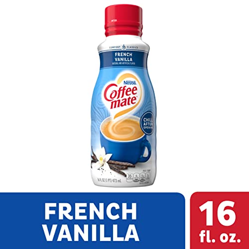 Nestle Coffee Mate French Vanilla Coffee Creamer Liquid For Warm