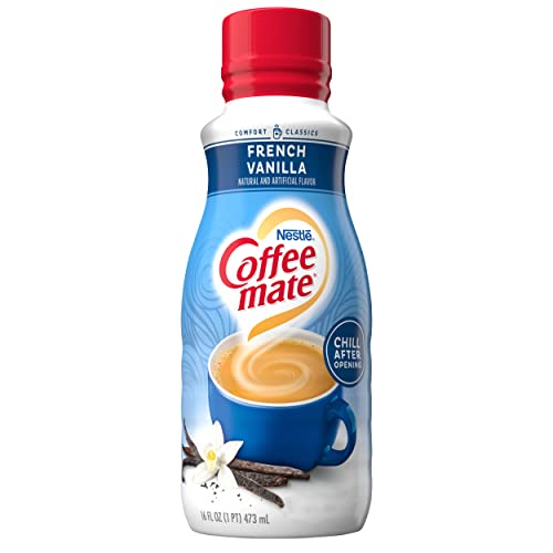 Nestle Coffee Mate French Vanilla Coffee Creamer Liquid For Warm