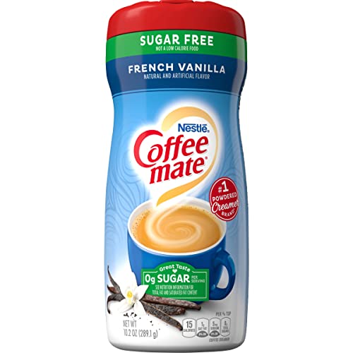 Coffee-Mate Coffee Creamer Sugar Free French Vanilla, Pack Of 6
