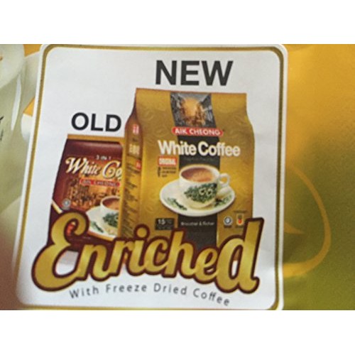 Aik Cheong Instant 3 In 1 White Coffee Tarik Original 600G. 40G