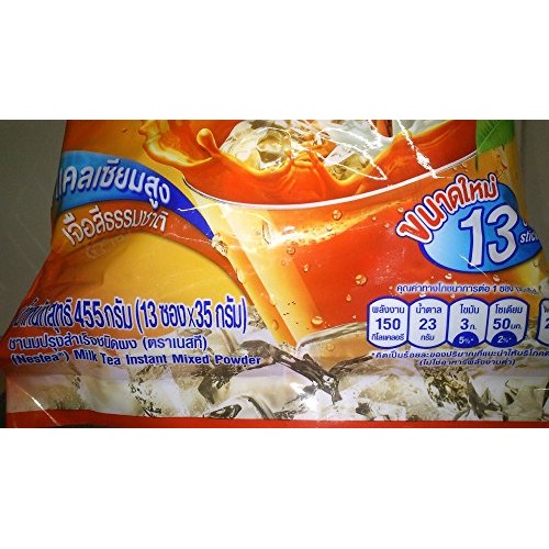 Nestea Instant Thai Milk Tea Mix Powder 455G 35G X 13 Sachets