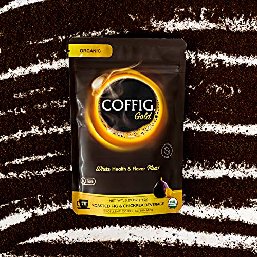 Coffig Gold - Organic Roasted Fig &Amp; Chickpea Coffee Substitute