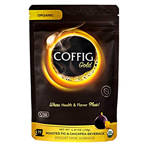 Coffig Gold - Organic Roasted Fig &Amp; Chickpea Coffee Substitute