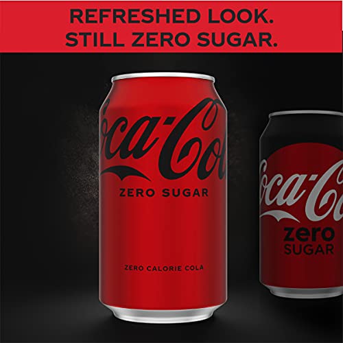 Coke Zero Sugar Cola Soda, 12 oz, 12 Pack Package May Vary