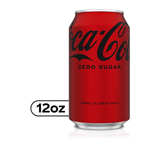 Coke Zero Sugar Cola Soda, 12 oz, 12 Pack Package May Vary