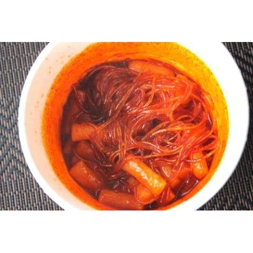 Otaste Tteokbokki W/ Glass Noodle In Habanero Spicy Sauce Bowl