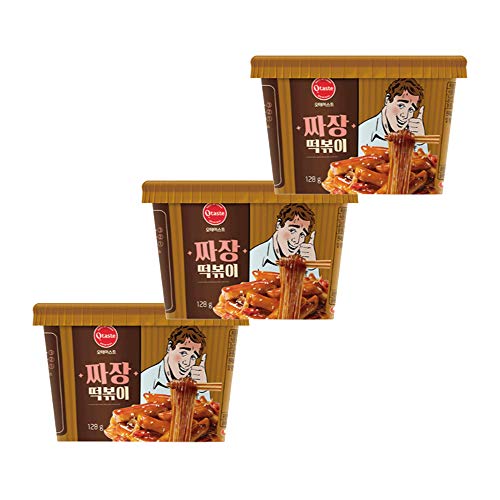 Otaste Tteokbokki W/ Glass Noodle In Jjajang Spicy Sauce Bowl -