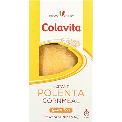 Colavita Instant Polenta Cornmeal, 16 Ounce Pack Of 6