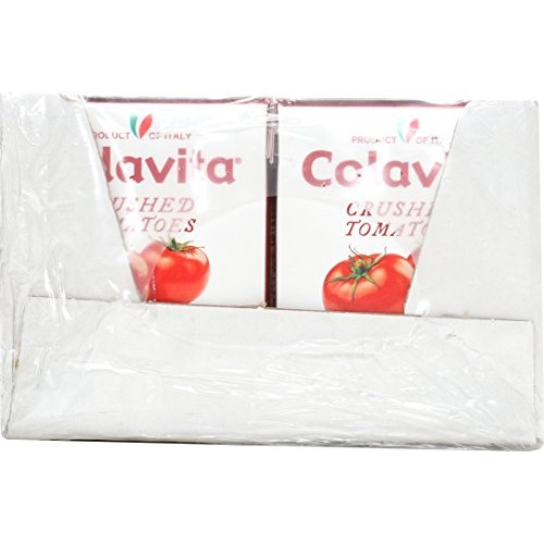 Colavita Italian Crushed Tomatoes, Tetra Recart Box, Eco-Friendl