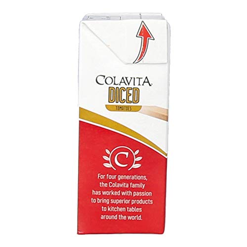 Colavita Italian Diced Tomatoes, Tetra Recart Box, 13.76 Ounce
