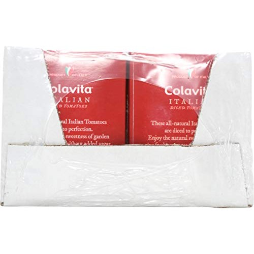 Colavita Italian Diced Tomatoes, Tetra Recart Box, 13.76 Ounce