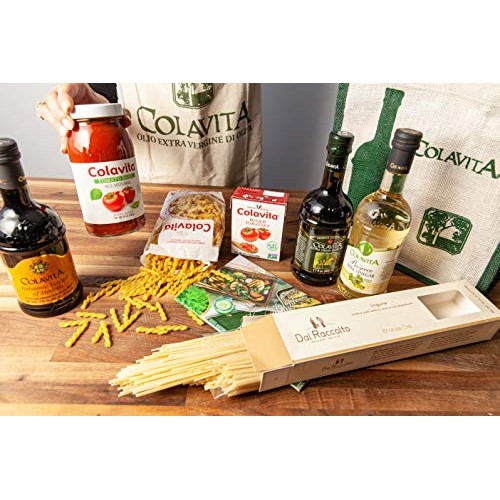 Colavita Italian Sampler Tote Gift Bag Filled With Italian Speci