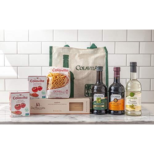 Colavita Italian Sampler Tote Gift Bag Filled With Italian Speci