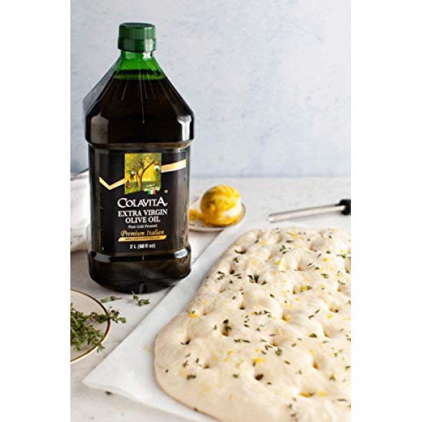 Colavita Premium Italian Extra Virgin Olive Oil, 68 fl. oz. 2 L...
