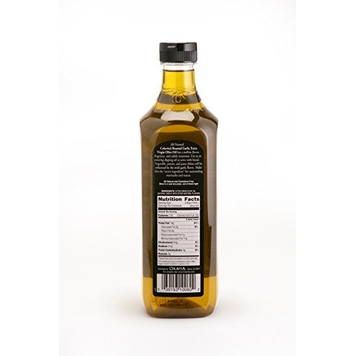 Colavita Roasted Garlic Extra Virgin Olive Oil, Low Fodmap, 32 F