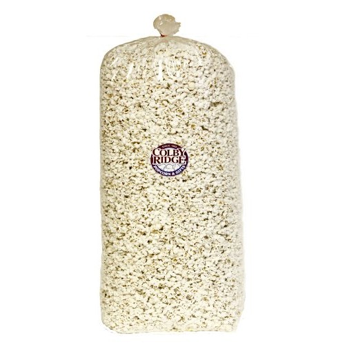 Gourmet White Popped Popcorn 80 Oz. Bash Bag Bulk 288 Cups.