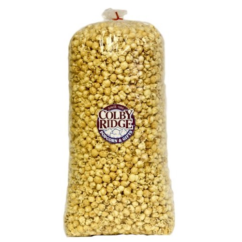 Caramel Popped Popcorn 91 Oz. Bulk 5 Gal. 80 Cups