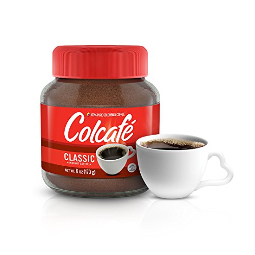 Colombian Coffee Colcafé -Classic Instant Coffee- 6 Oz Jar