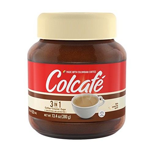 Colcafé 3-In-1 Coffee Mix Jar | Coffee, Cream &Amp; Sugar In A Delic