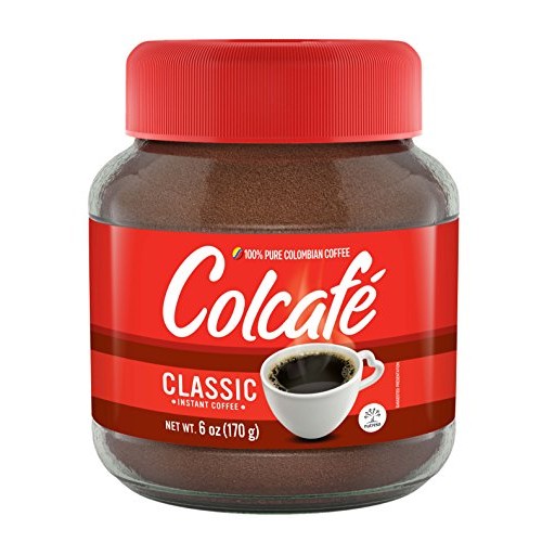 Colombian Coffee Colcafé -Classic Instant Coffee- 6 Oz Jar