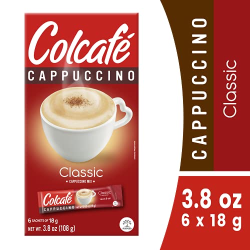 Colcafé Classic Cappuccino Instant Mix | Convenient &Amp; Portable P